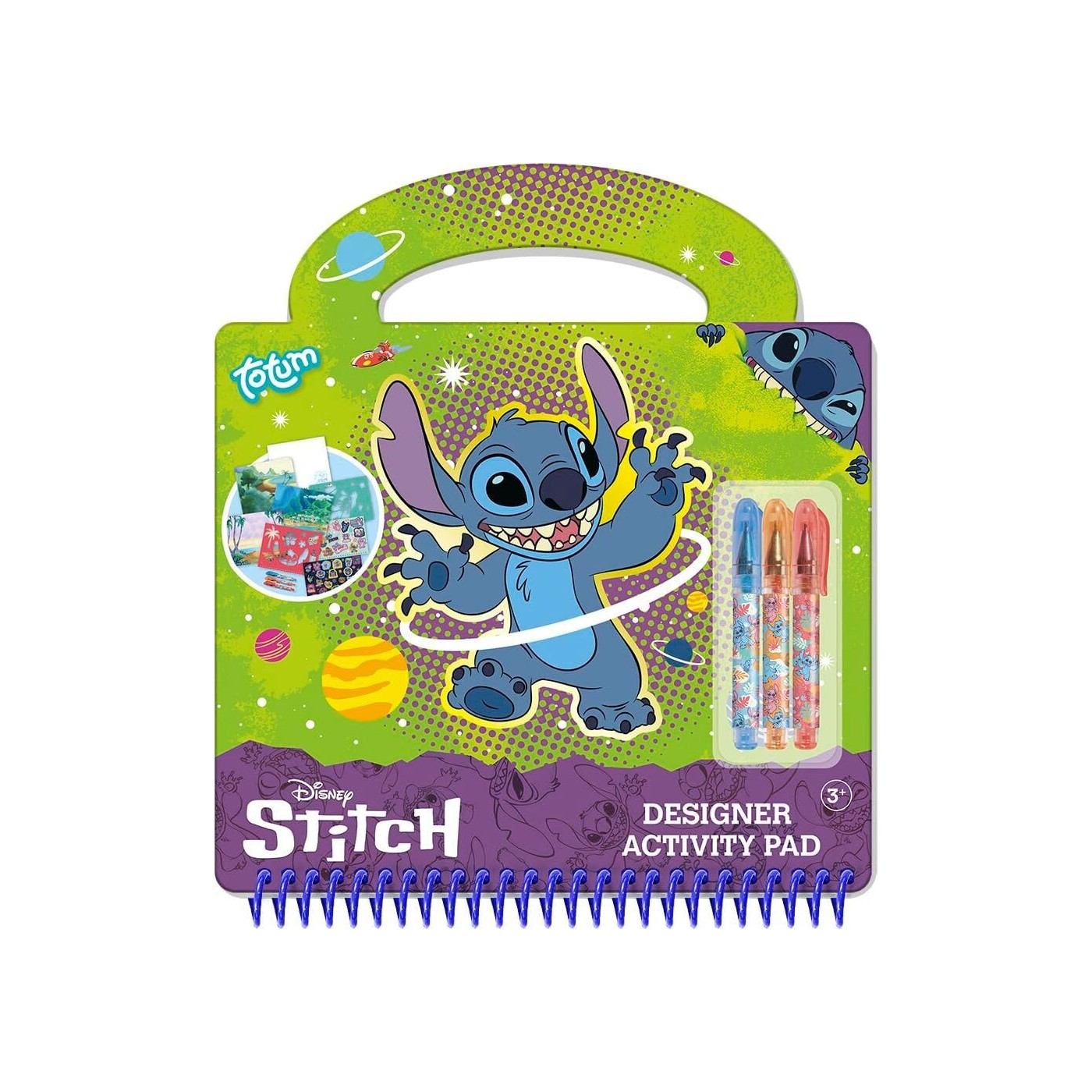 Disney Stitch - Designer Activity Book