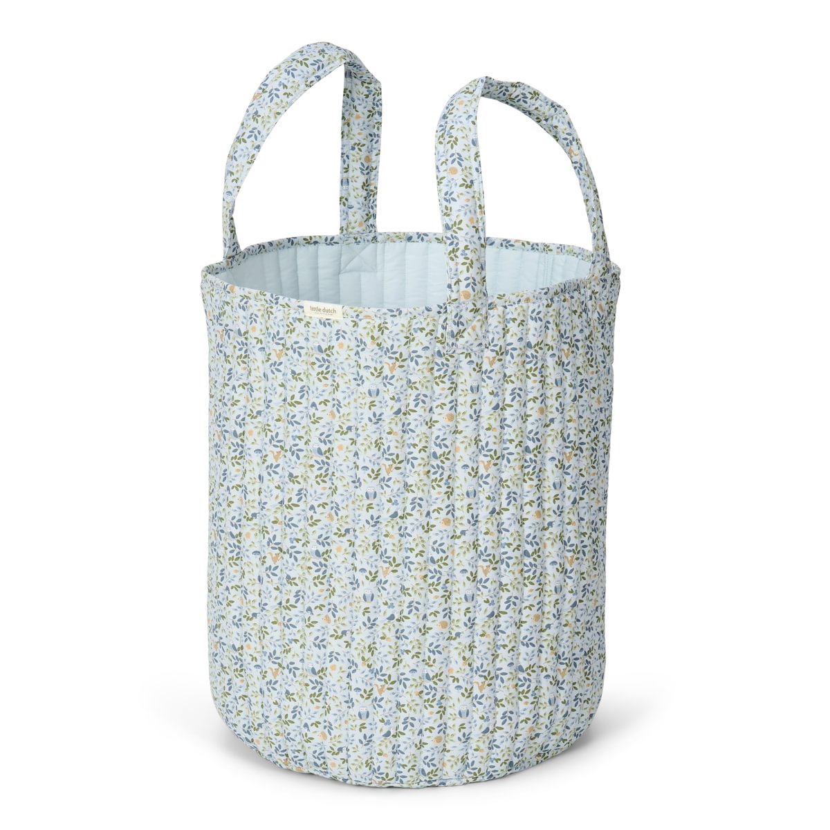 Large Quilted Storage Basket | Forest Adventure