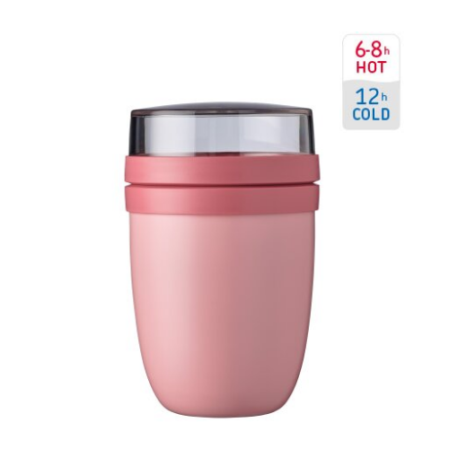 Insulated Lunch Pot Ellipse - Nordic Pink