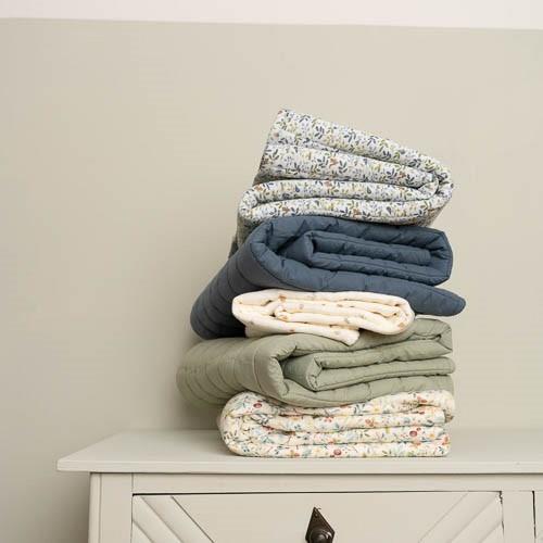 Bassinet Blanket | Pure Dark Blue