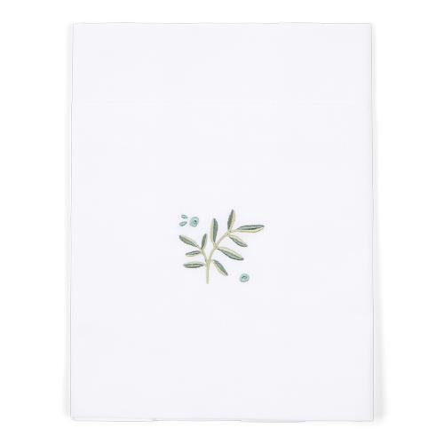 Cot Sheet - Blueberry Leaves