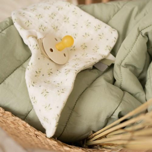 Bassinet Blanket | Blueberry Leaves