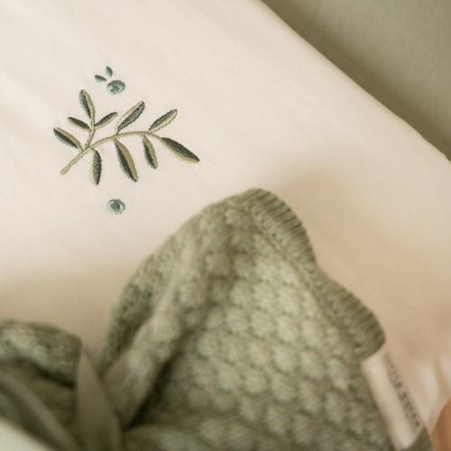 Bassinet Sheet - Blueberry Leaves