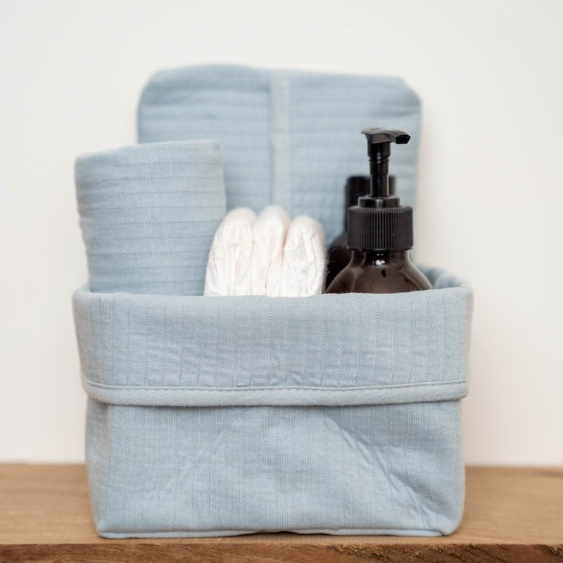 Nappy pouch Pure Soft Blue