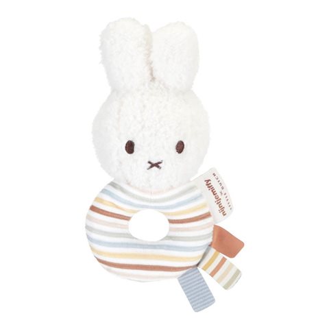 Miffy rattle Vintage Sunny Stripes