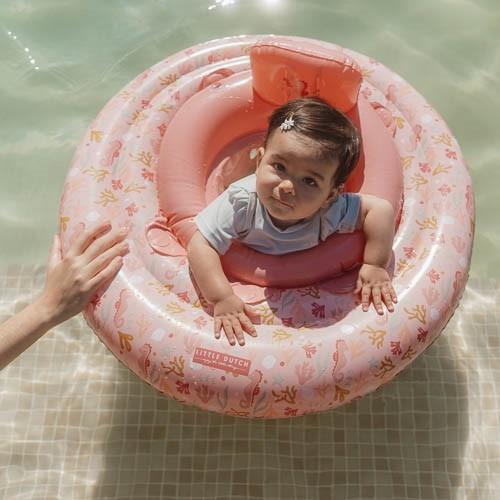 Ocean Dreams Pink Baby Swim Ring