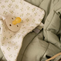 Pacifier Cloth Muslin - Blueberry Leaves