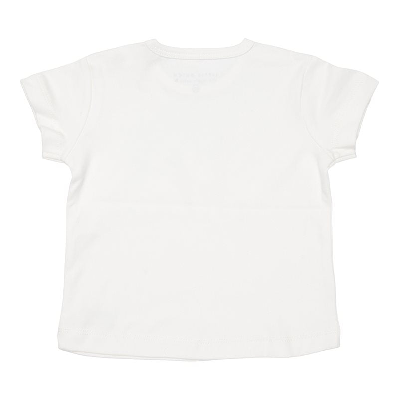 T-shirt short sleeves Little Goose Walking White