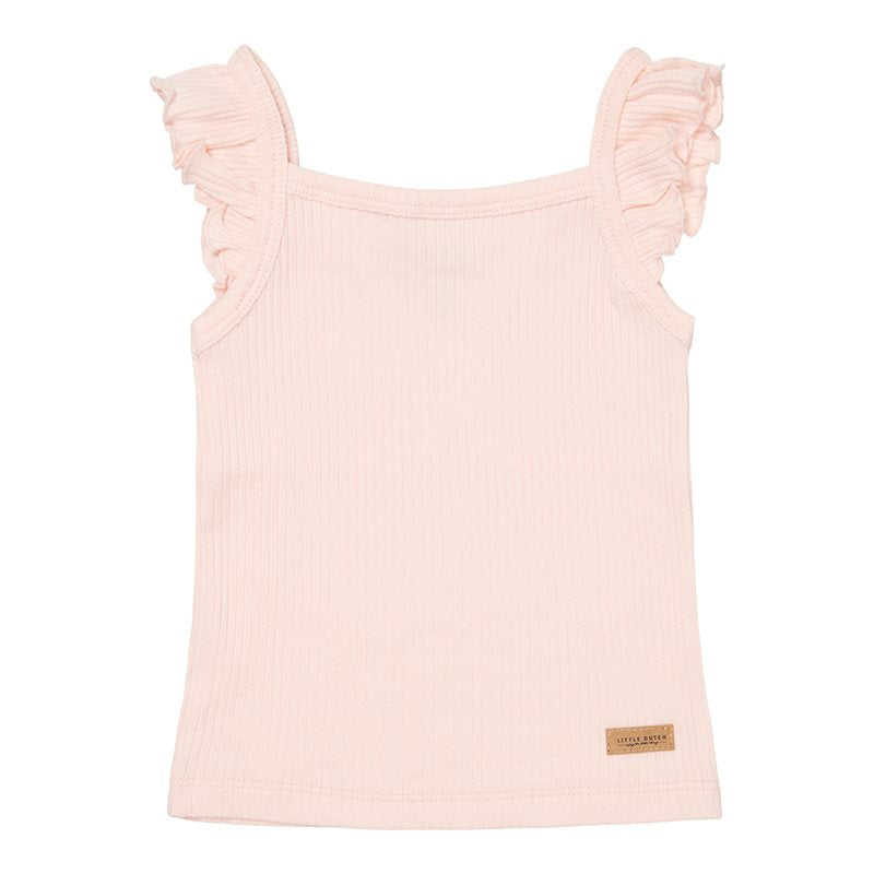 Singlet with frills Pink