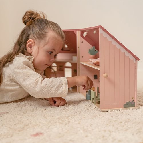 Wooden dollhouse Small