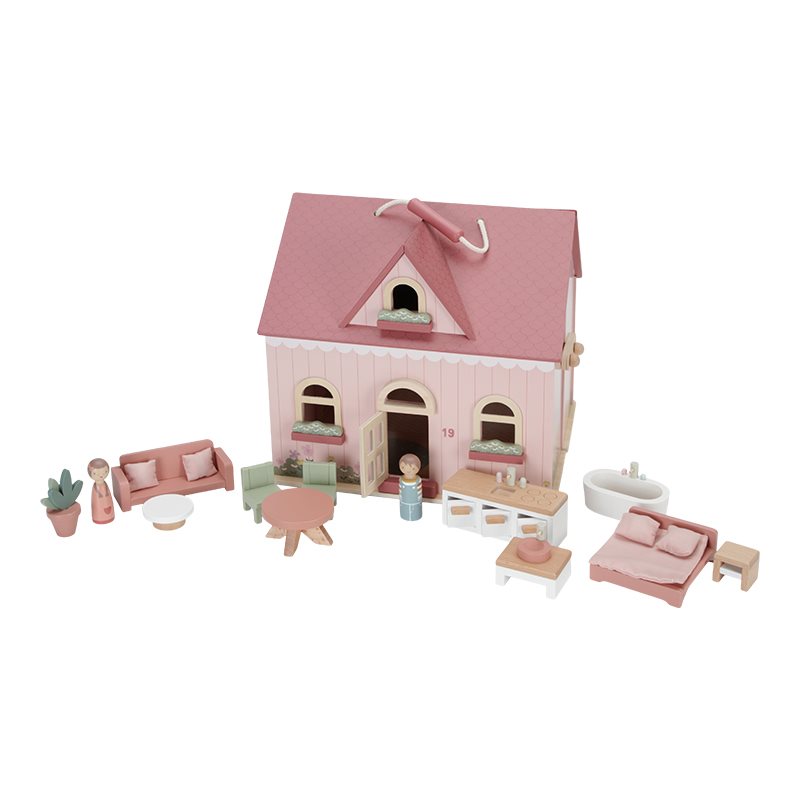Wooden dollhouse Small