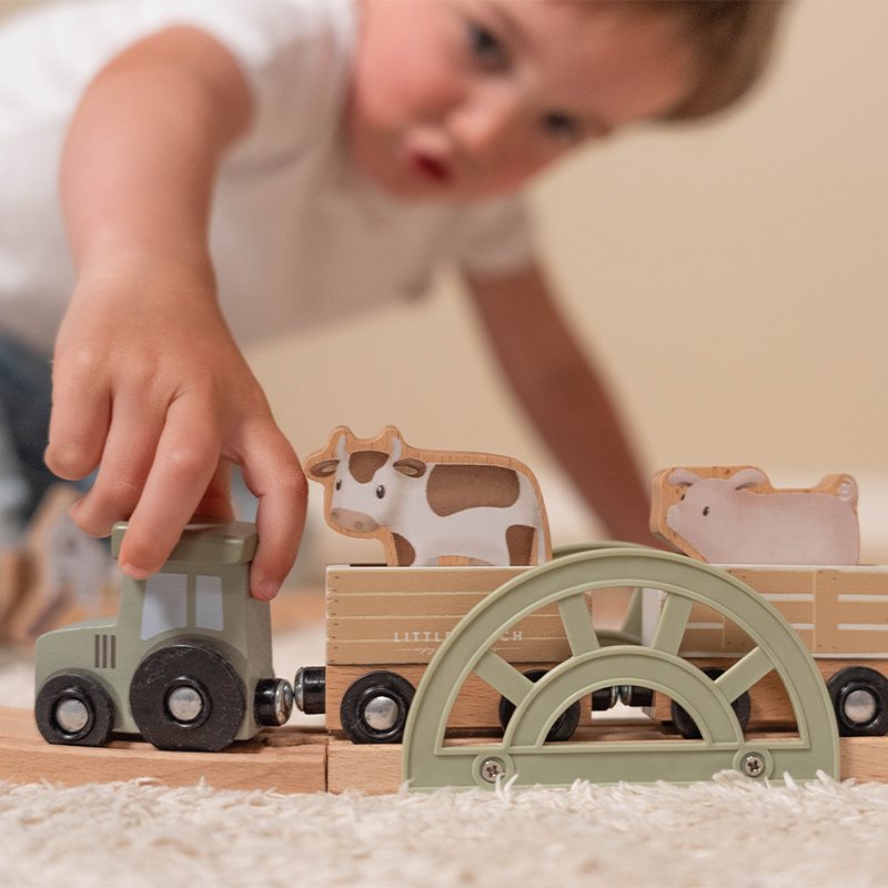 Wooden train track Little Farm