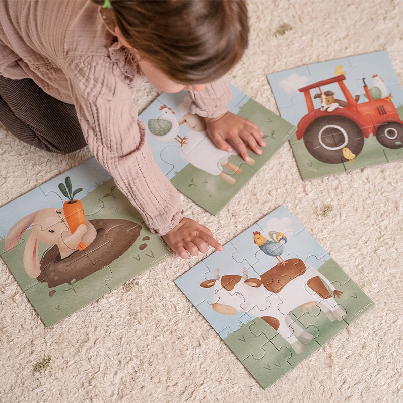 4 in 1 puzzles Little Farm