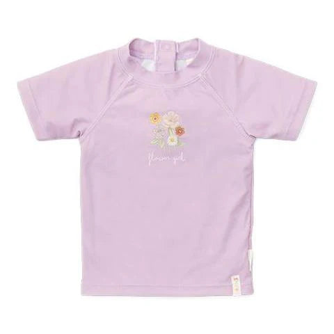 Short Sleeve Swim Shirt | Mauve