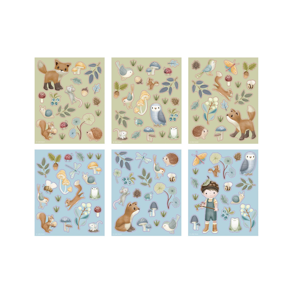 Sticker Scenes - Forest Friends