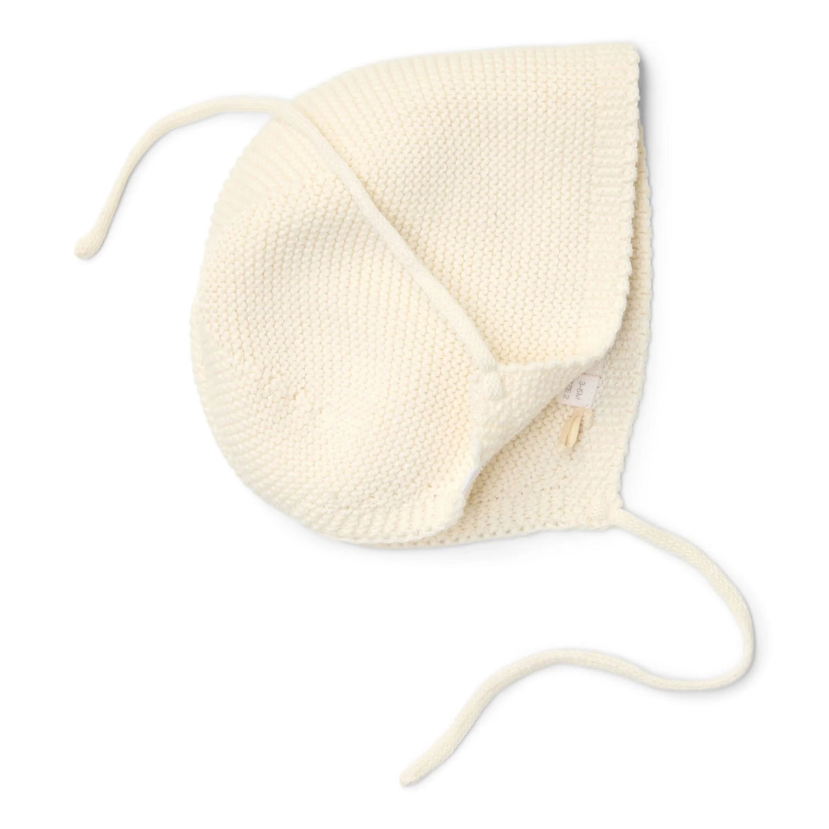 Knitted Baby Hat Off White | Newborn Naturals