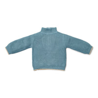 Stone Blue Knitted Sweater | Forest Friends