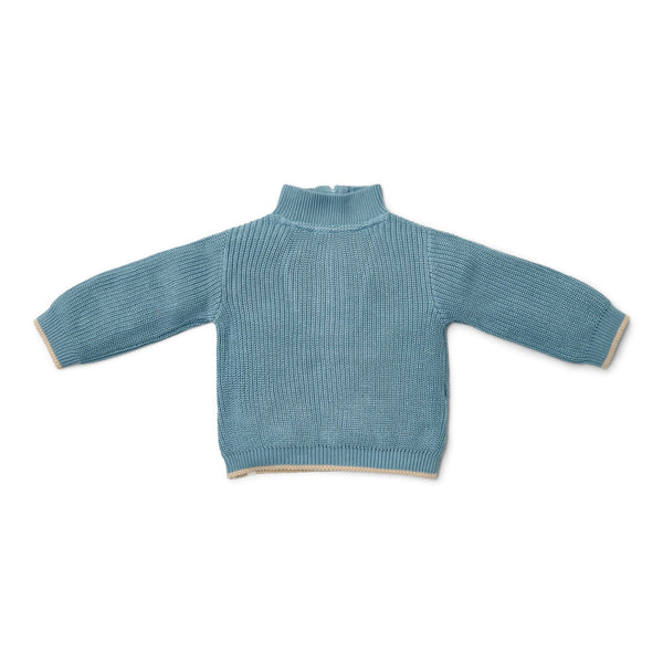 Stone Blue Knitted Sweater | Forest Friends
