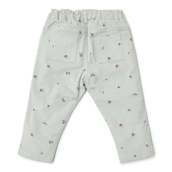 Green Flower Trousers | Fairy Garden