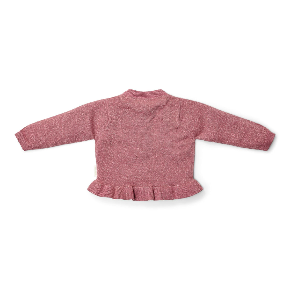 Pink Buttons Knitted Cardigan | Fairy Garden