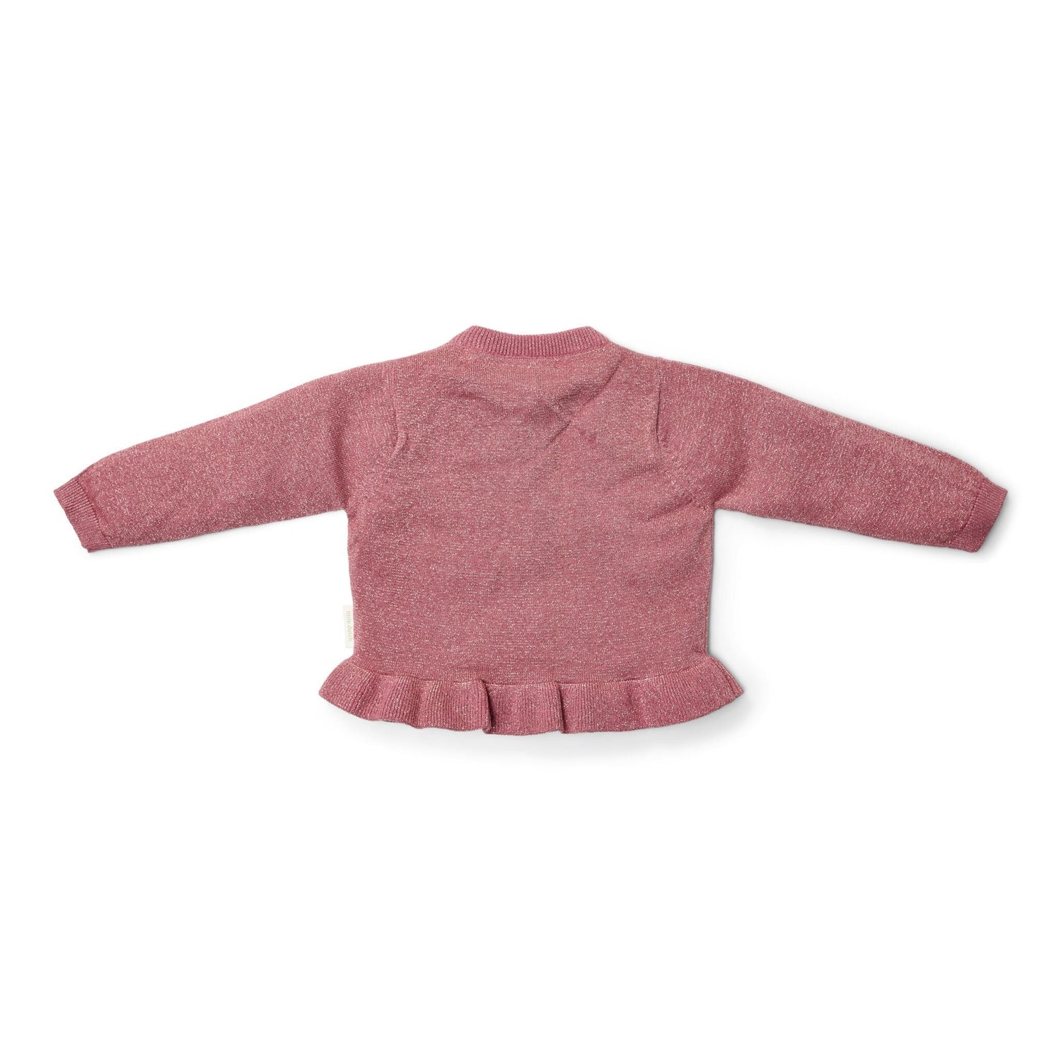 Pink Buttons Knitted Cardigan | Fairy Garden
