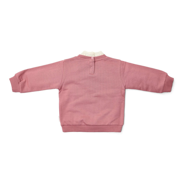 Pink Sweater with Collar | Fairy Garden
