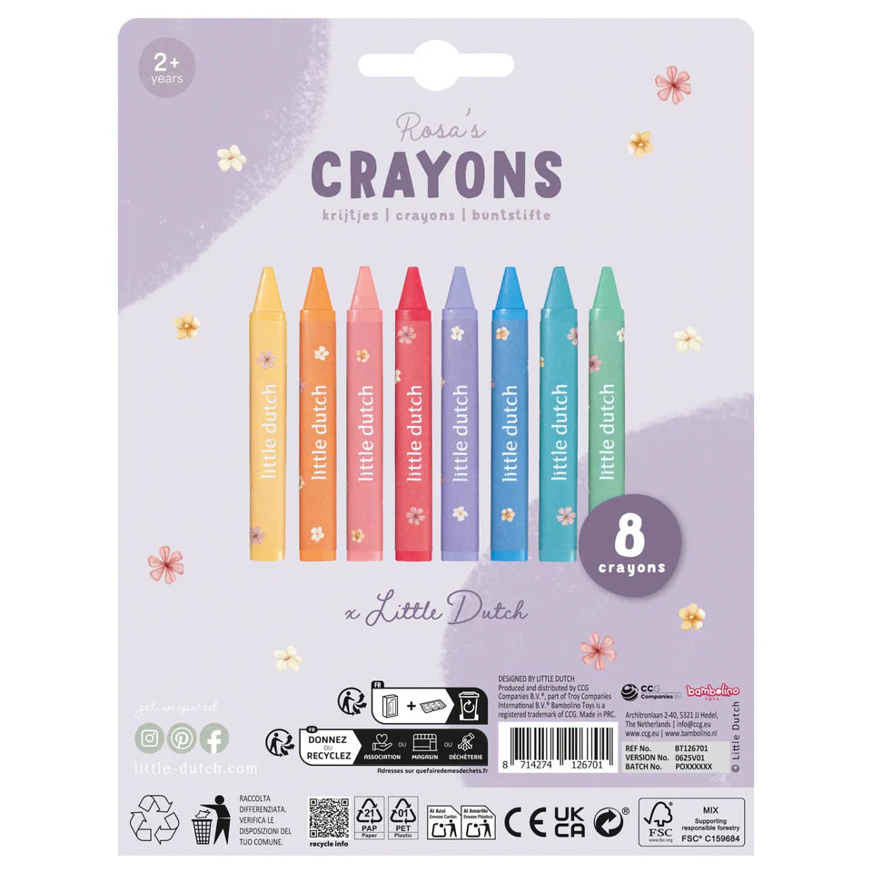 Wax Crayons | Rosa & Friends