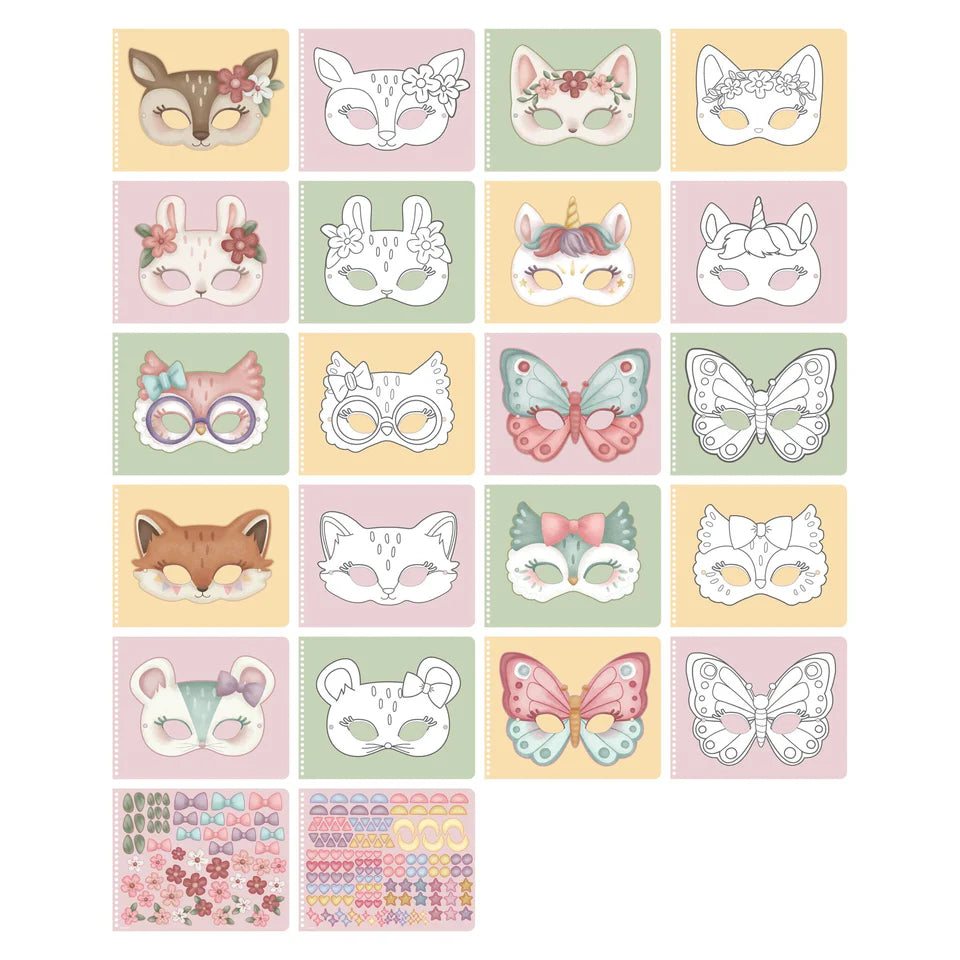 Masks Cut & Play | Rosa & Friends