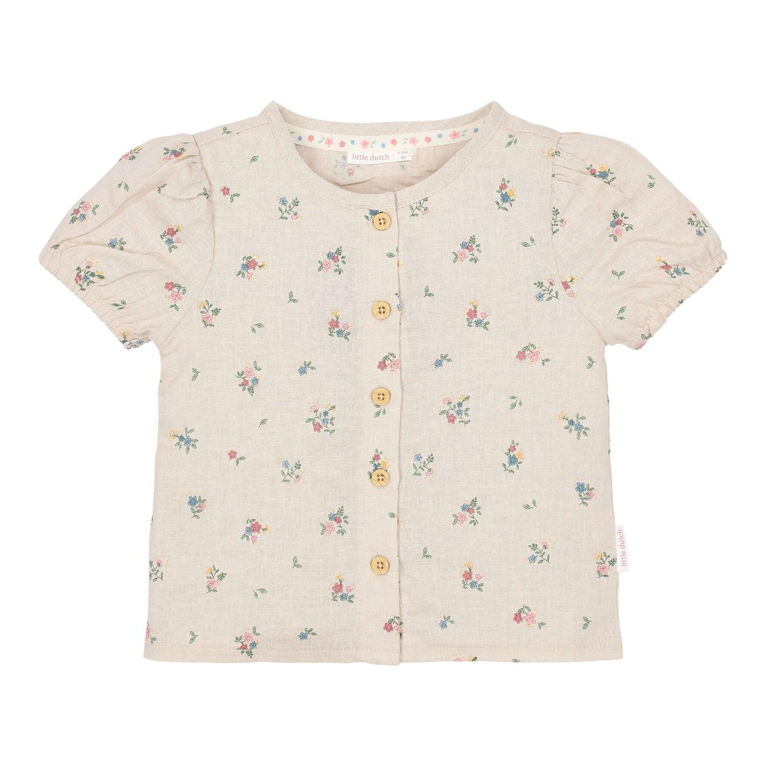 Short Sleeve Blouse | Sand Fairy Bloom