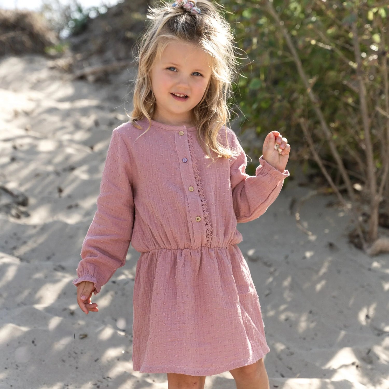 Long Sleeve Dress | Fairy Pink