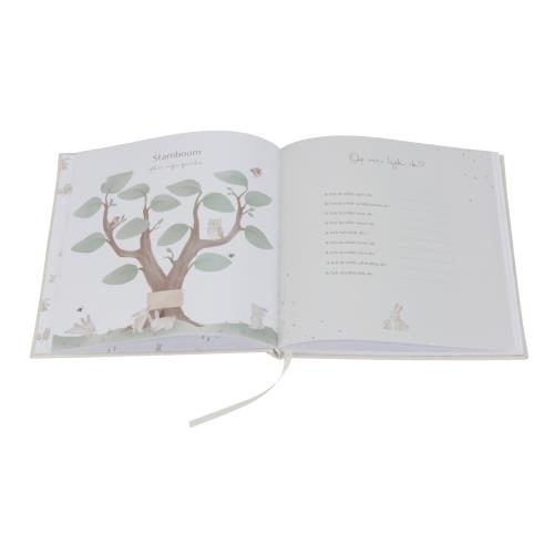 Book: Baby book ‘My first year’ Baby Bunny FSC – My Favourite