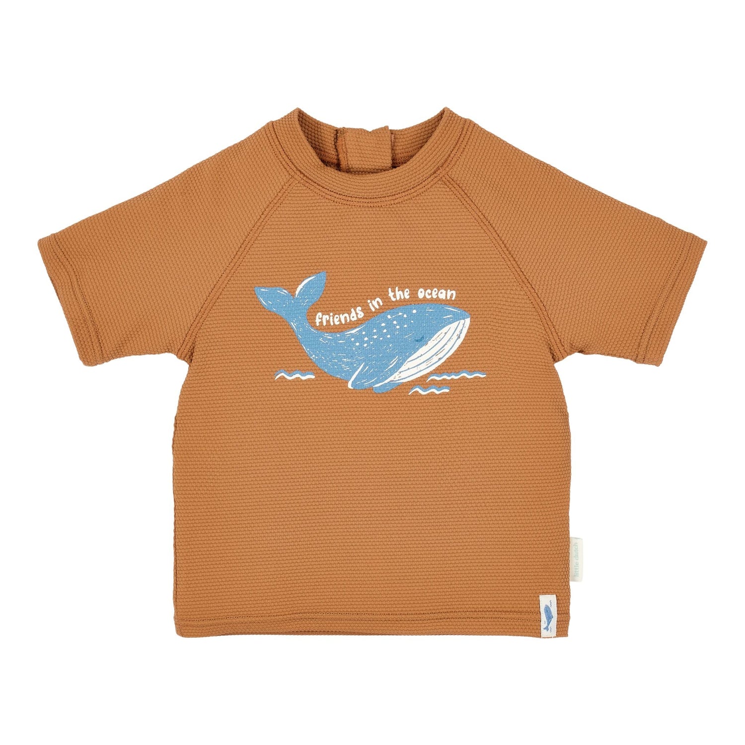 Short Sleeve Swim Shirt | Sunny Brown