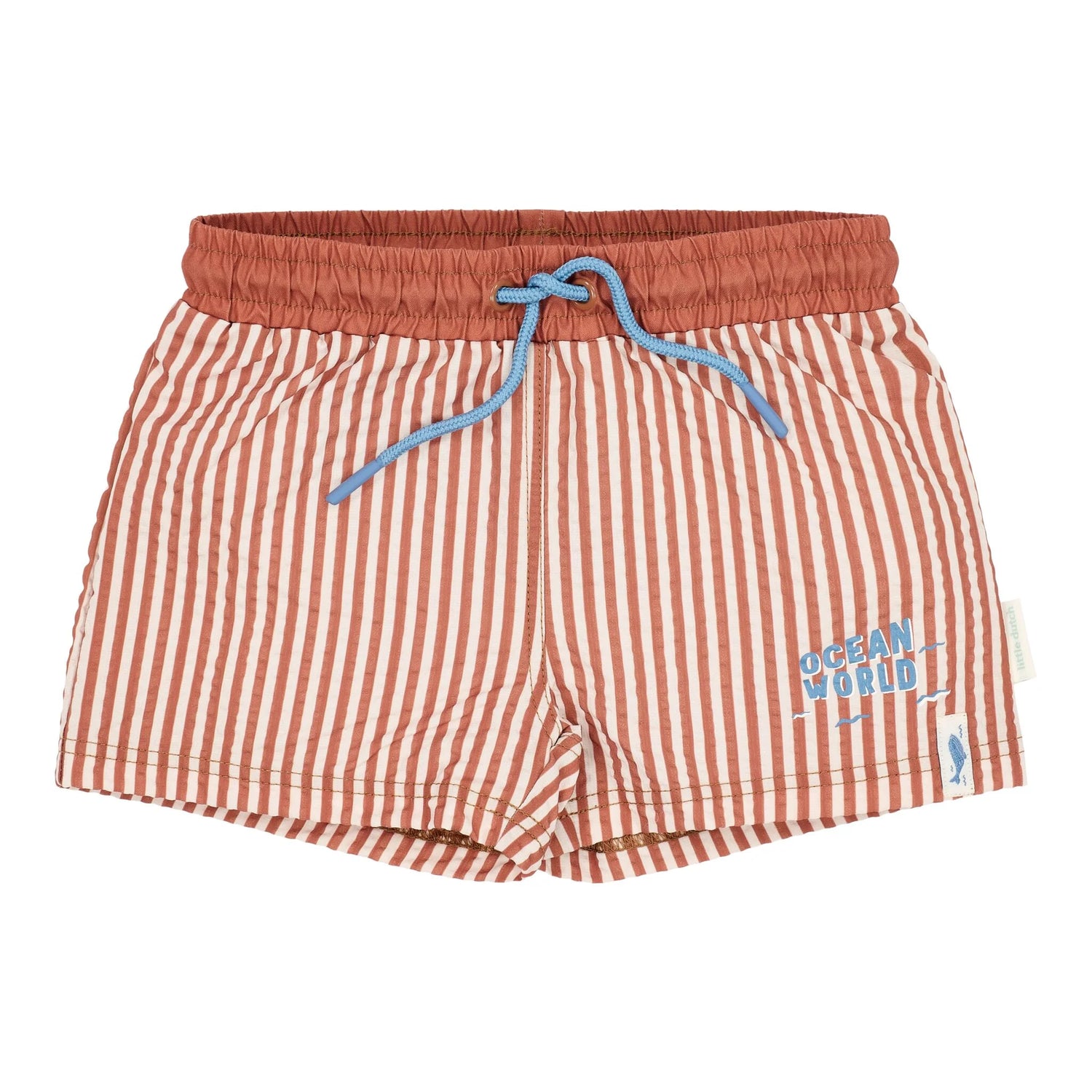 Swim Shorts | Ocean Brown Stripes