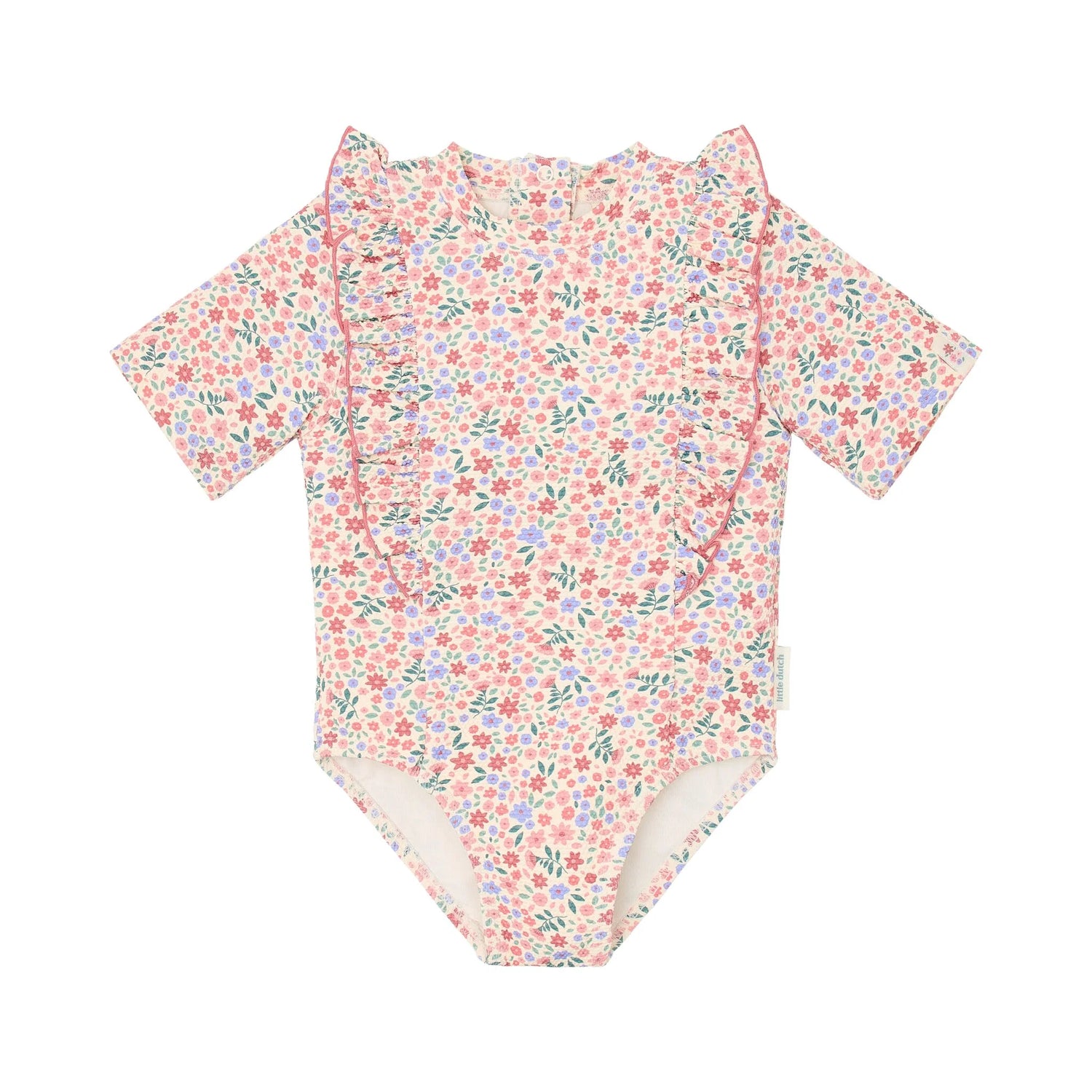Swimsuit Short Sleeves | Dreamy Flowerfield