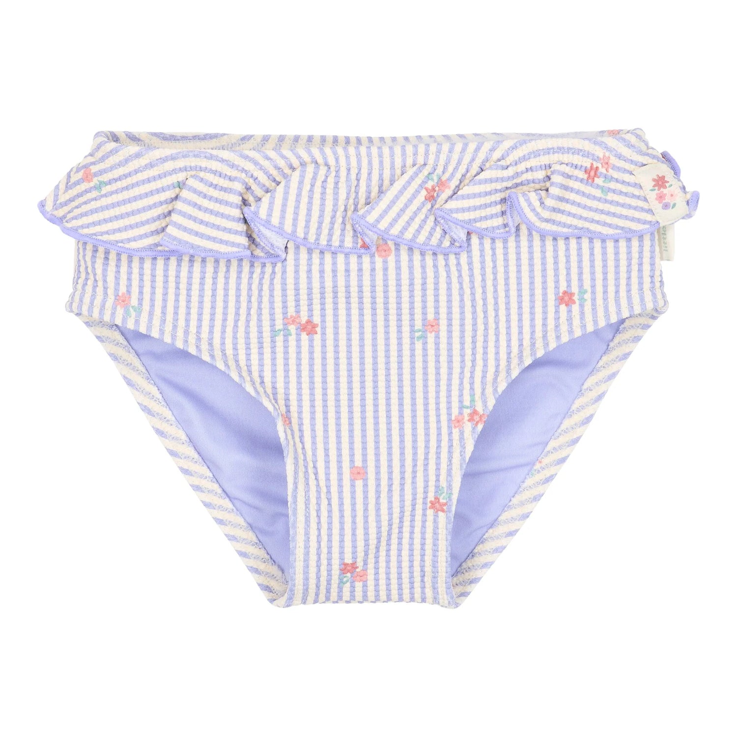 Ruffle Swim Bottoms | Dreamy Stripes