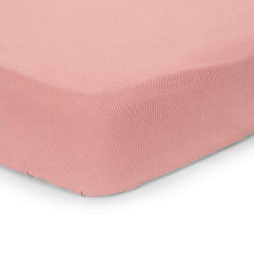 Fitted Cot Sheet Pure Pink Blush