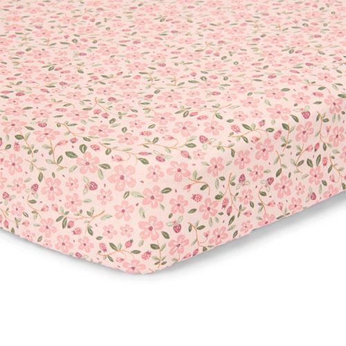 Fitted Cot Sheet Fairy Floral