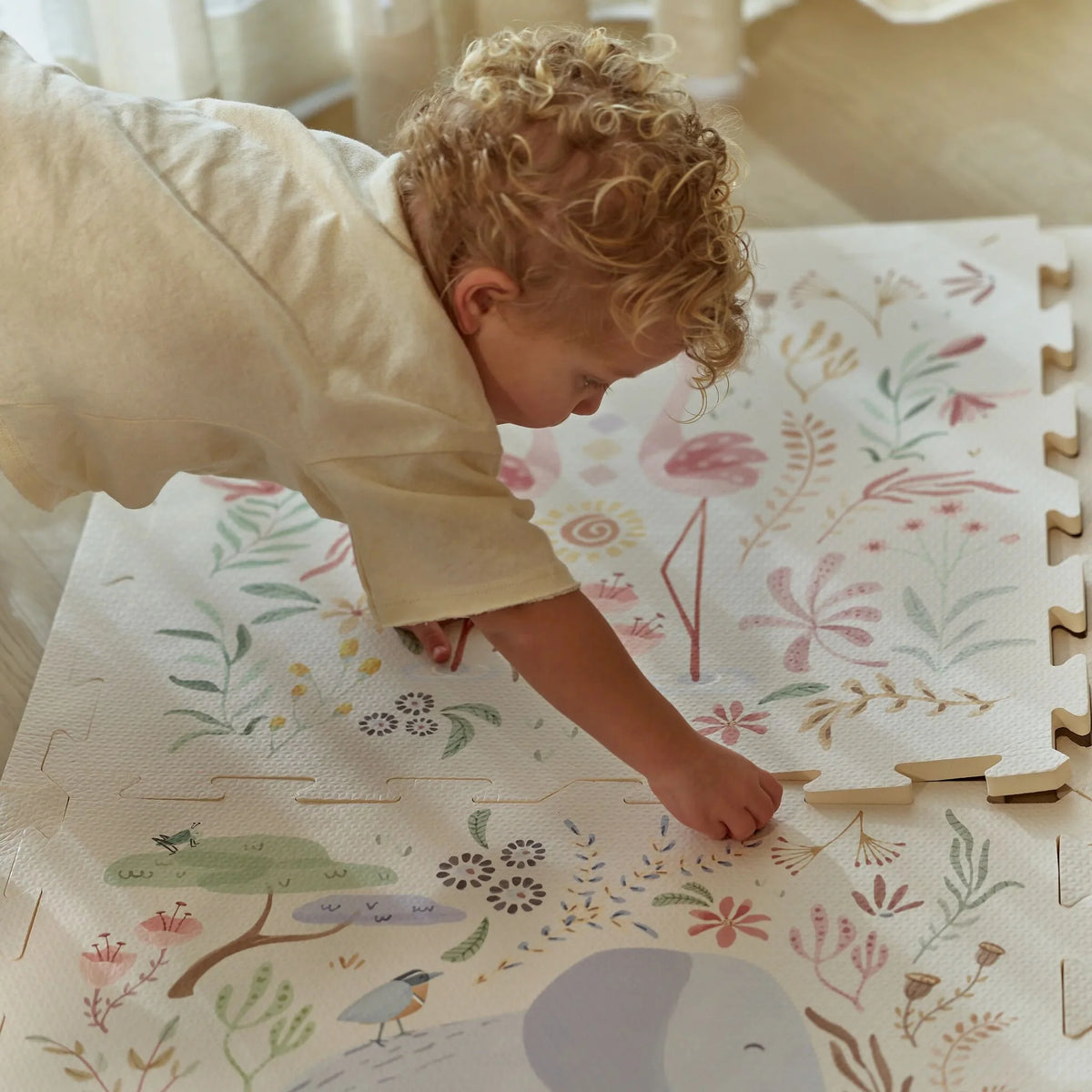 Puzzle Foam Playmat | Safari Animals
