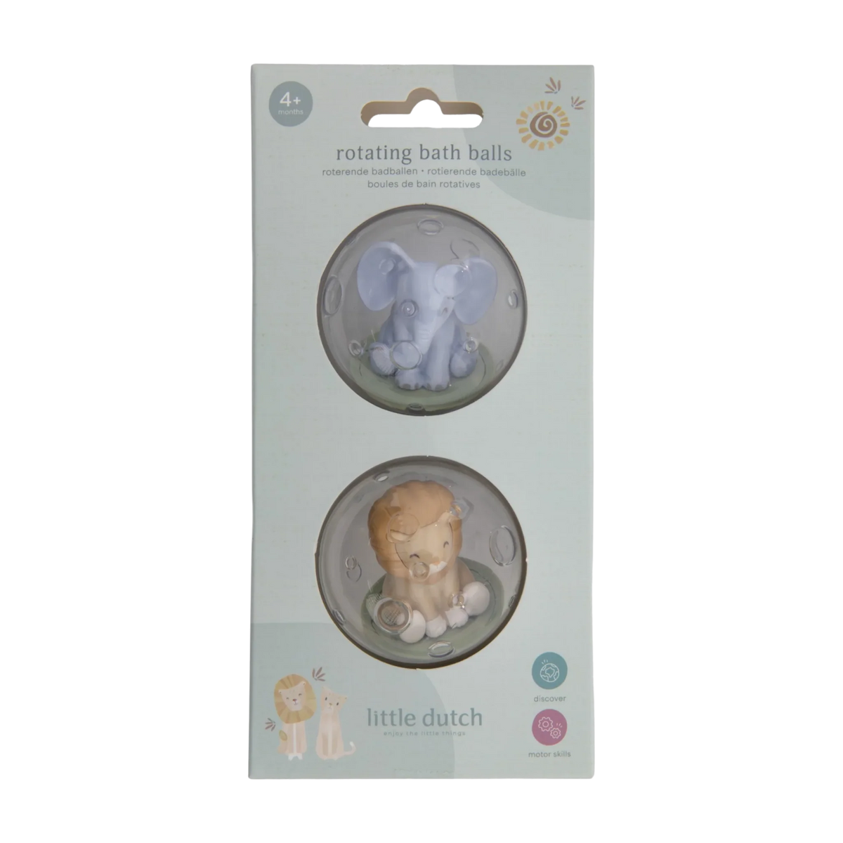 Bath Rotating Balls | Safari Friends
