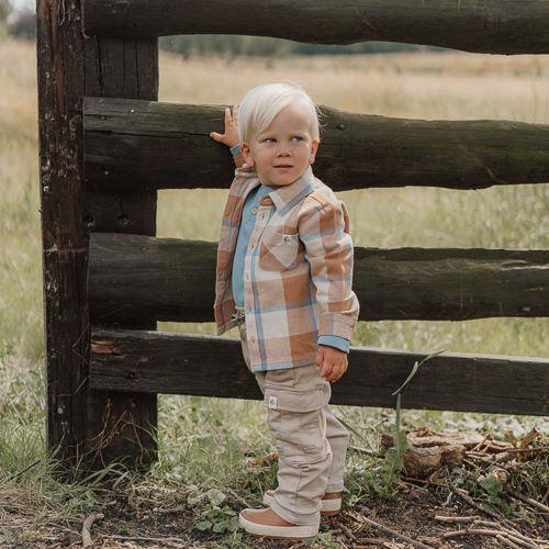 Cargo Joggers Sand | Little Farm