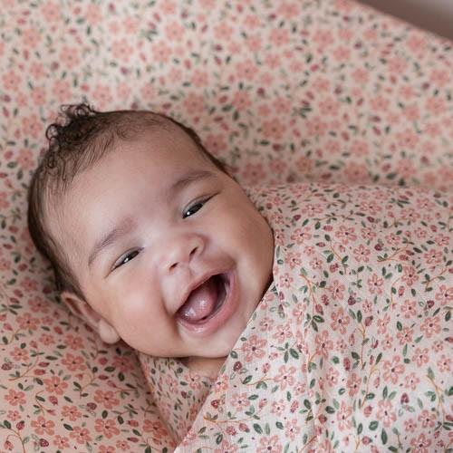 Fitted Cot Sheet Fairy Floral