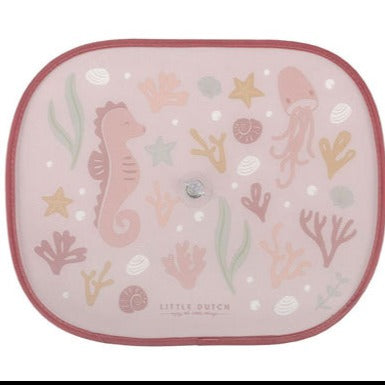 Car Sun Shade Ocean Dreams Pink