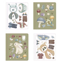 Dress Me Up Book - Forest Friends