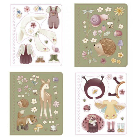 Dress Me Up Book - Fairy Garden
