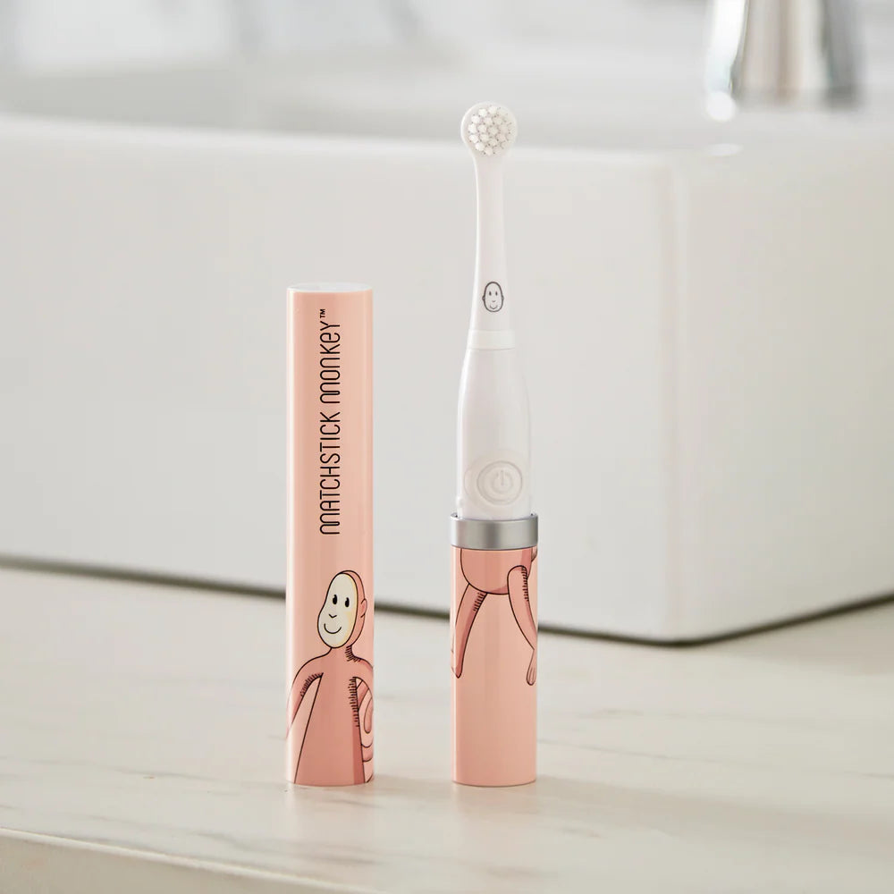 Baby Electric Sonic Toothbrush | Dusty Pink