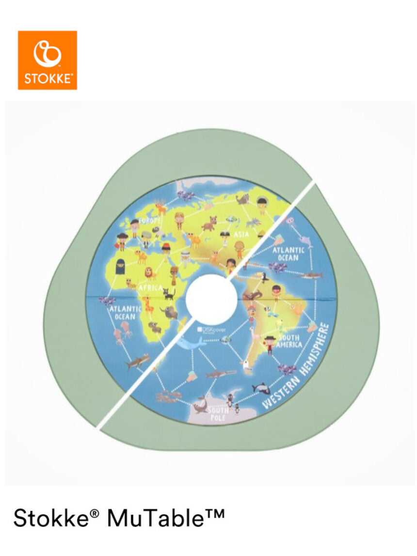 Around The World V2 Puzzle Stokke® MuTable™