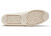 Women's Alpargata Moroccan Crochet Natural