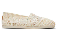 Women's Alpargata Moroccan Crochet Natural