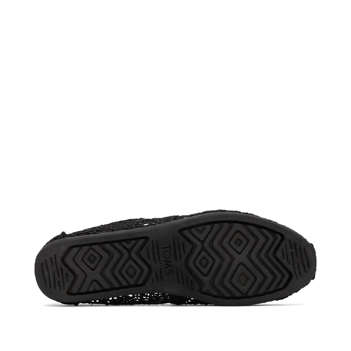 Women's Alpargata Moroccan Crochet Black