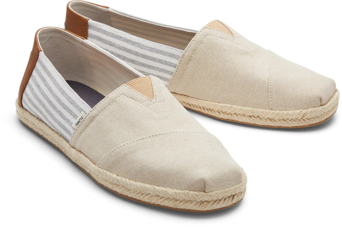 Alpargata Rope Desert Tan Chambray Espadrilles